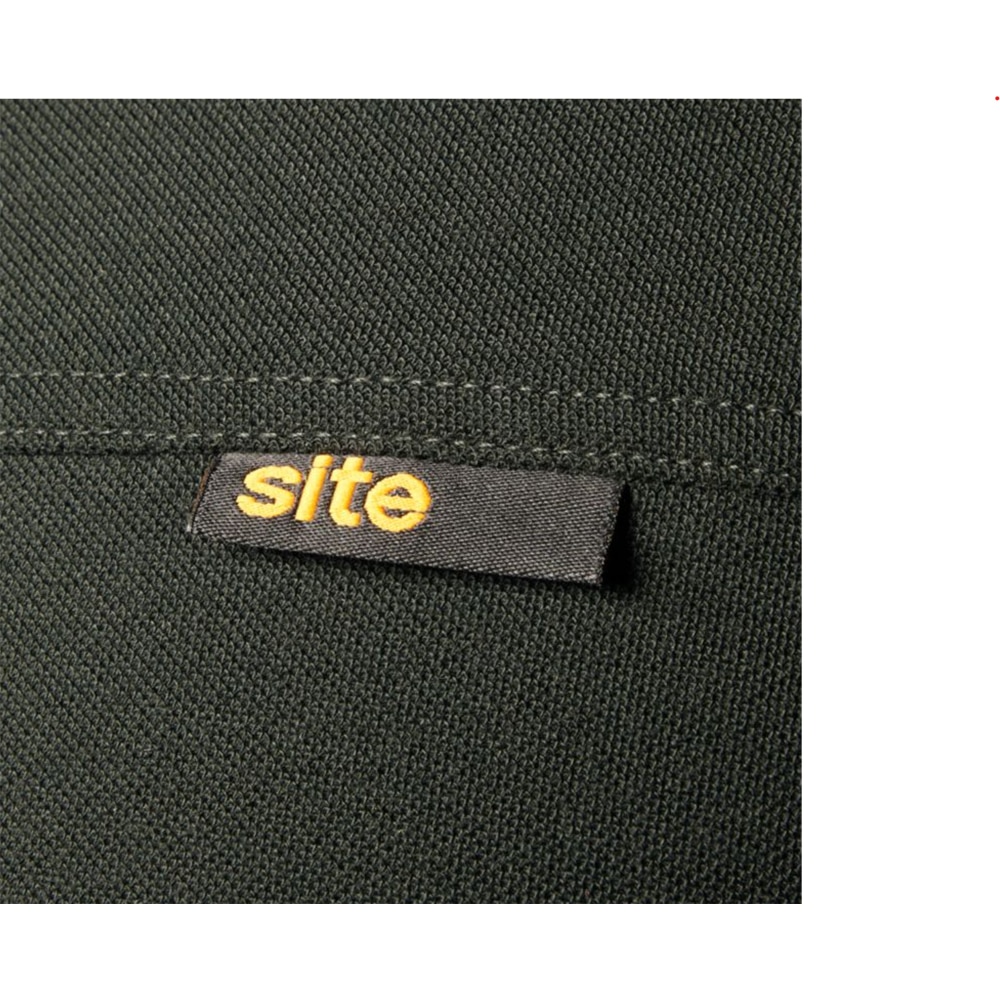 Tricou polo SITE Barnat, L, negru