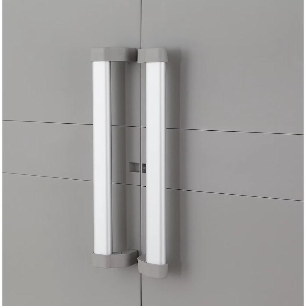 Dulap GOODHOME Major, plastic, 78 x 49 x 182 cm, gri