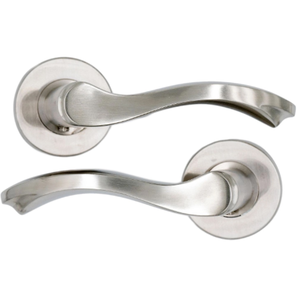 Maner cu rozeta YALE, aluminiu, 122 mm, 2 bucati, nichel