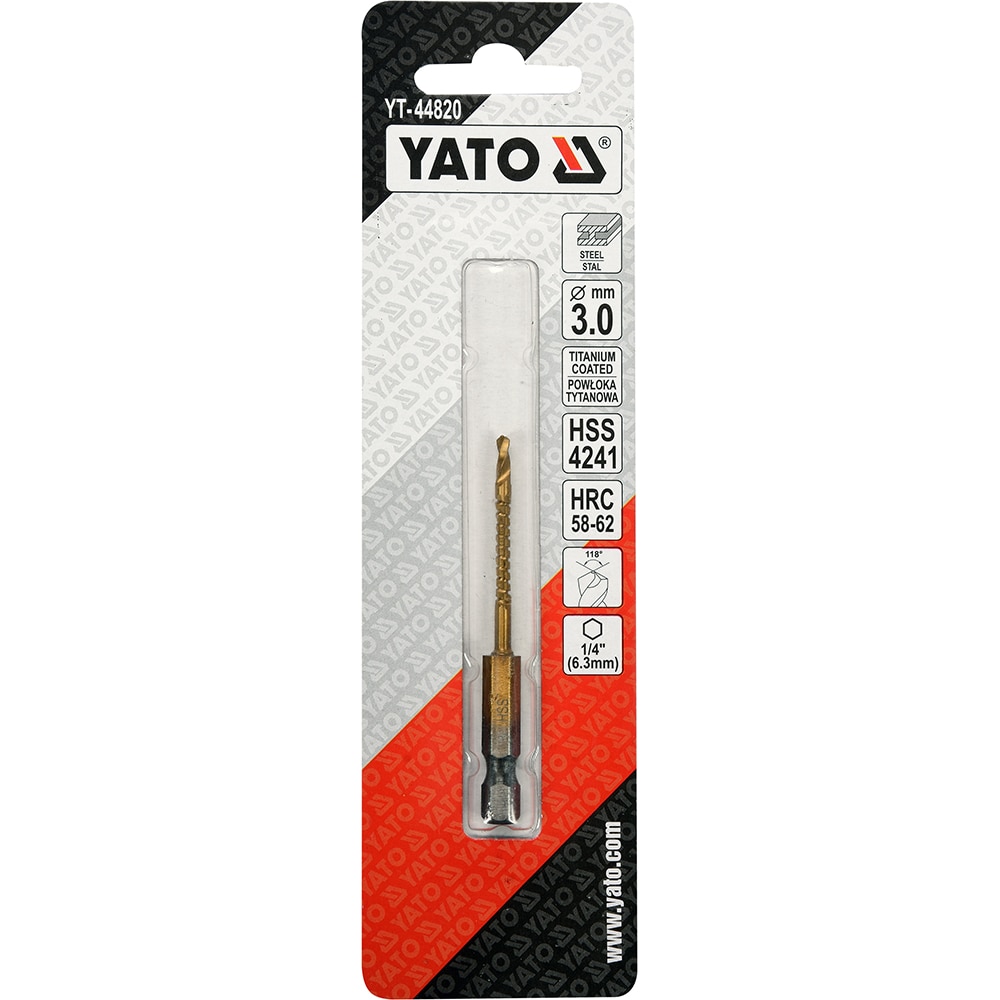 Burgiu freza YATO, 3mm