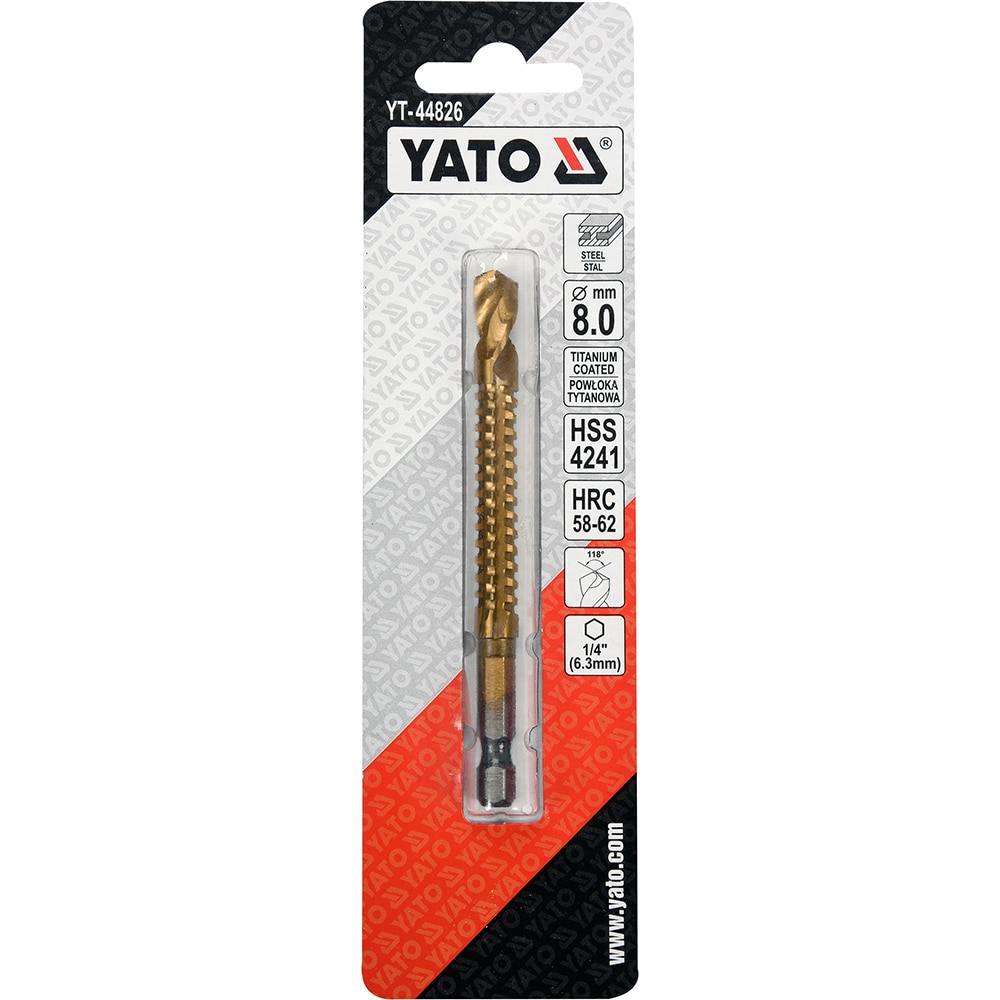 Burgiu freza YATO, 8mm