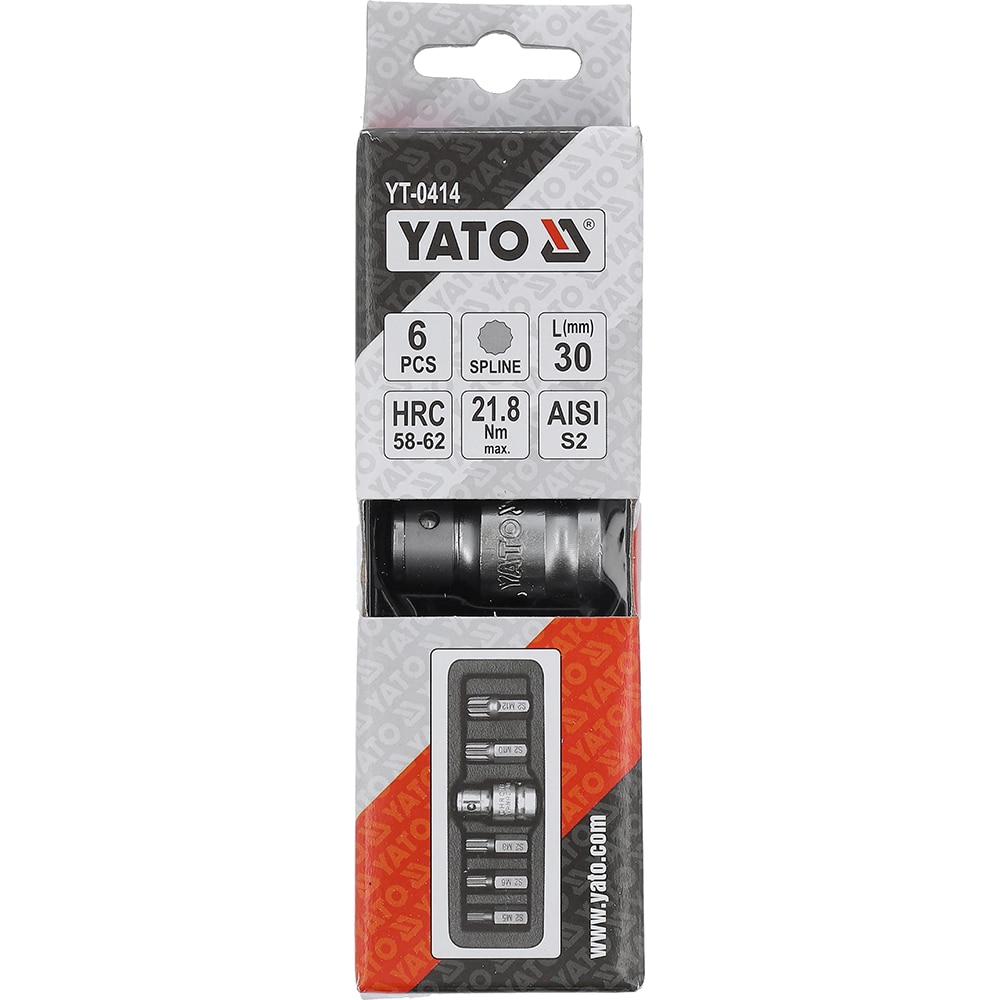 Set biti YATO, 6 buc