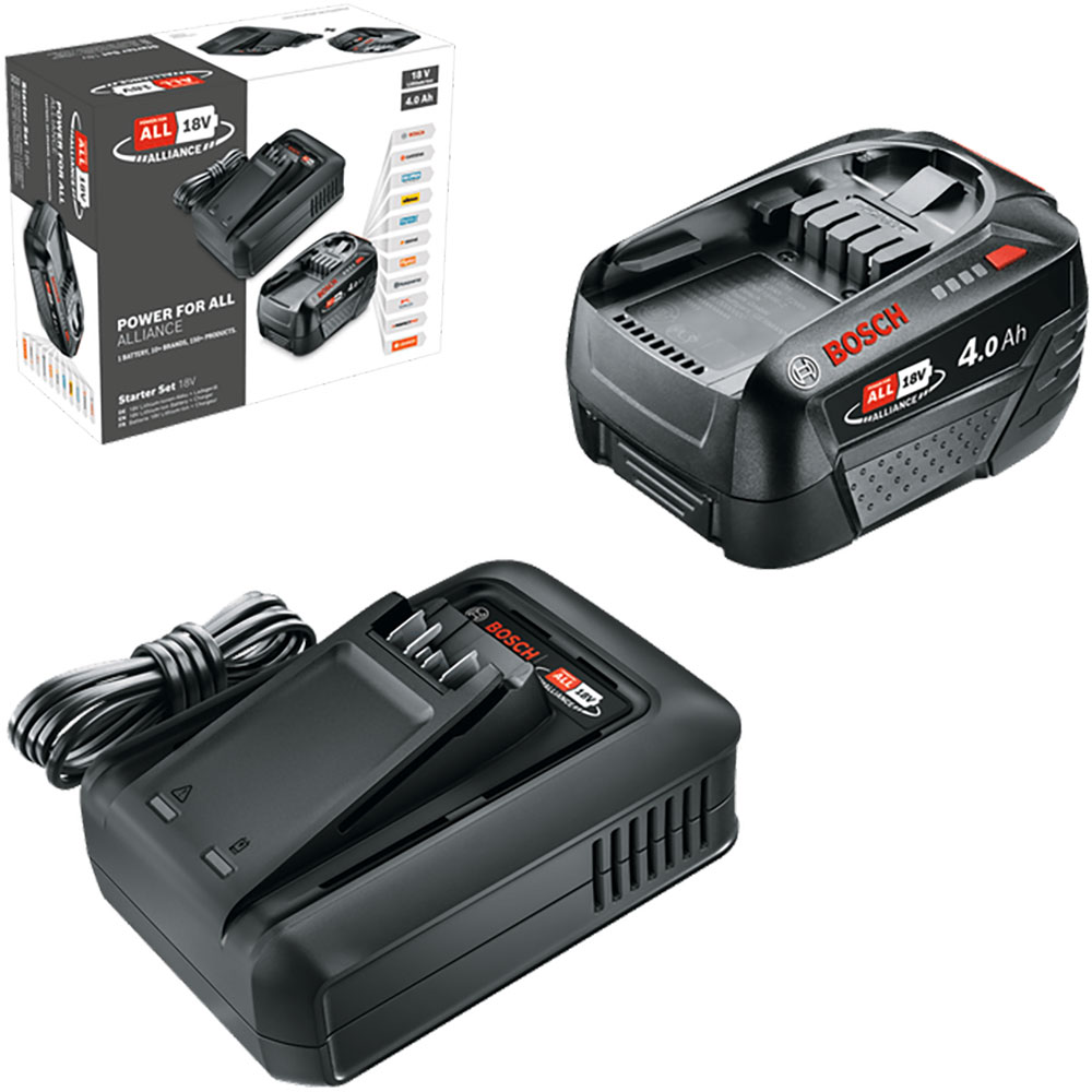 Starter Kit BOSCH, Li-Ion, 18V, 4Ah