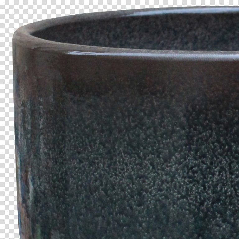 Ghiveci din Argila, Dark Shadow, 23 cm  Verve