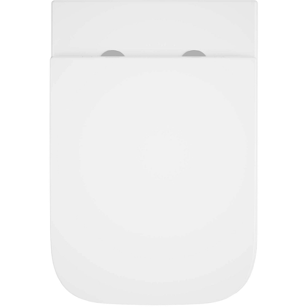 Vas WC suspendat GOODHOME Teesta, ceramica, capac duroplast, inchidere lenta, 36 x 53 x 35 cm, alb