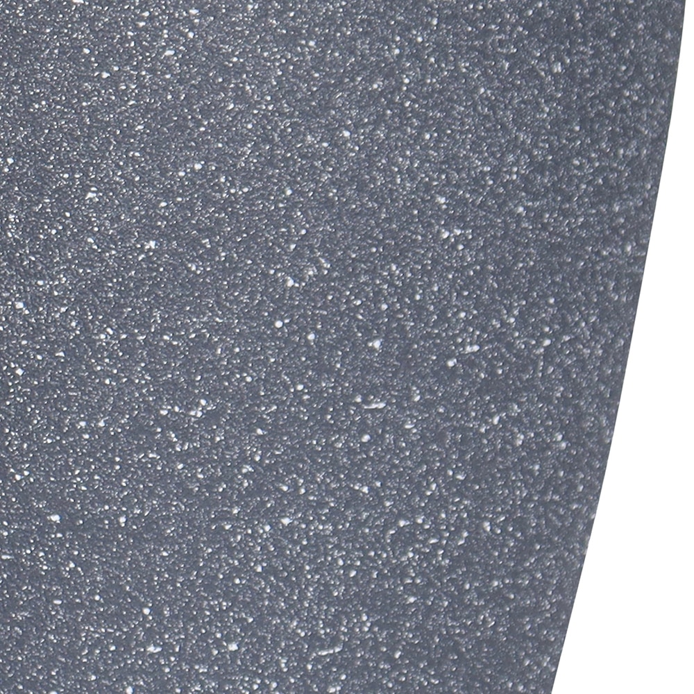 Ghiveci flori VERVE, plastic, D 35 cm, negru