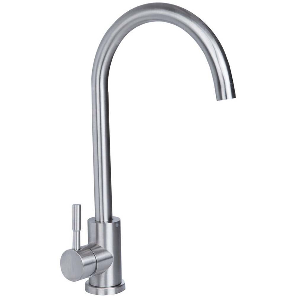 Baterie bucatarie REECOMER Cucina, pipa inalta, inox, argintiu