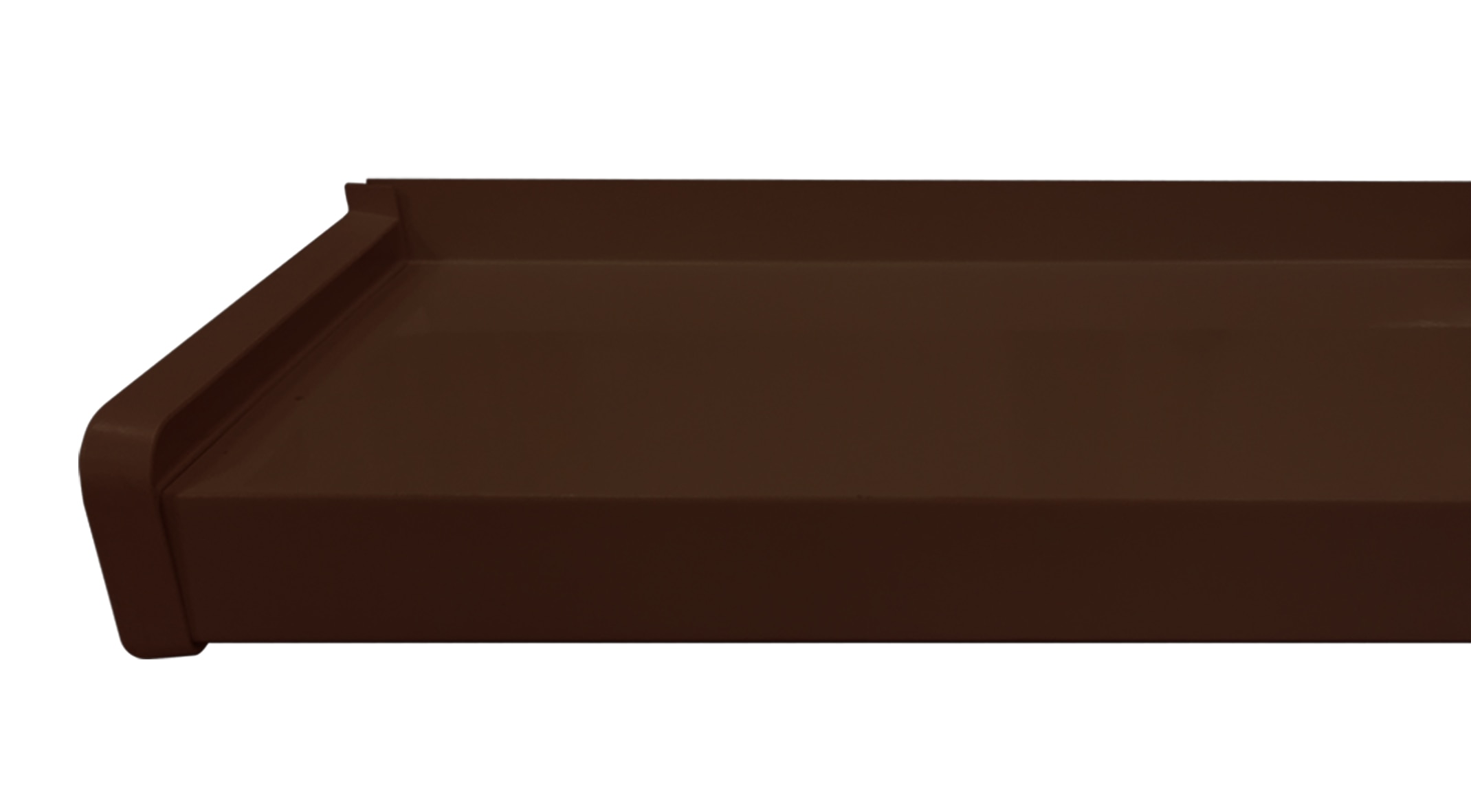 Glaf Exterior, Maro, Aluminiu, 150 x 16,5 cm  BRAVO