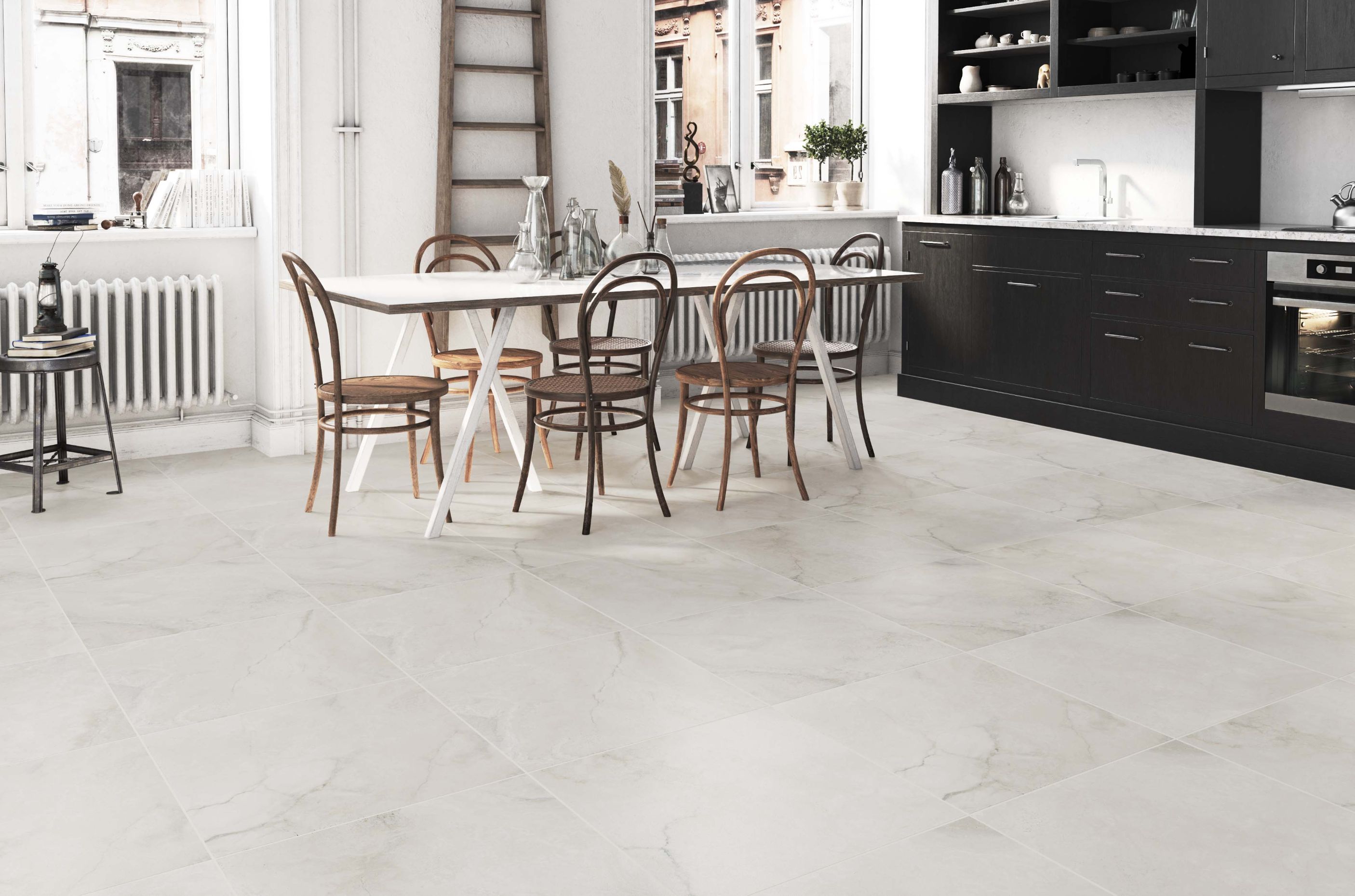 Gresie interior/exterior Kai Merano, gri, portelanata, 60 x 60 cm, 1,08 mp/cutie