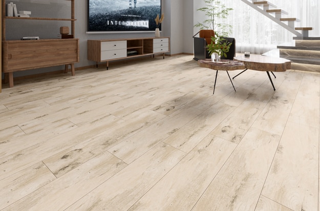 Gresie interior, bej, portelanata, 90 x 20 cm, rectificata, 0,72 mp/cutie