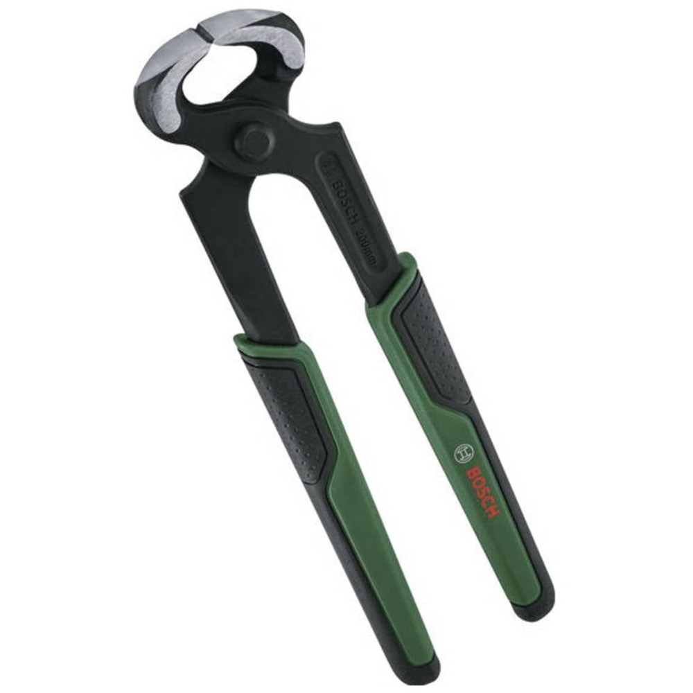 Cleste pentru cuie BOSCH 1600A02Z9W, 21 cm, manere ergonomice soft-grip, otel crom-vanadiu, negru/verde