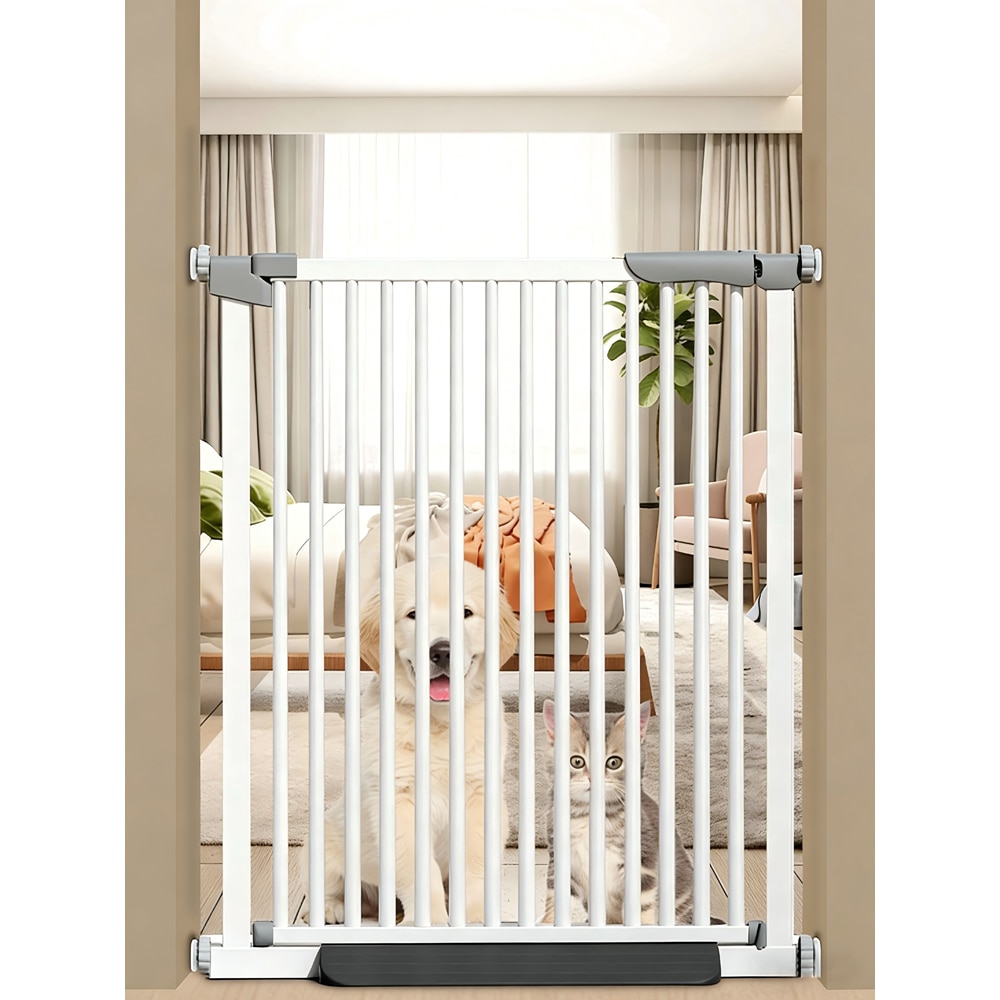 Gard protectie copii, polipropilena, 75-103 x 76 cm, alb