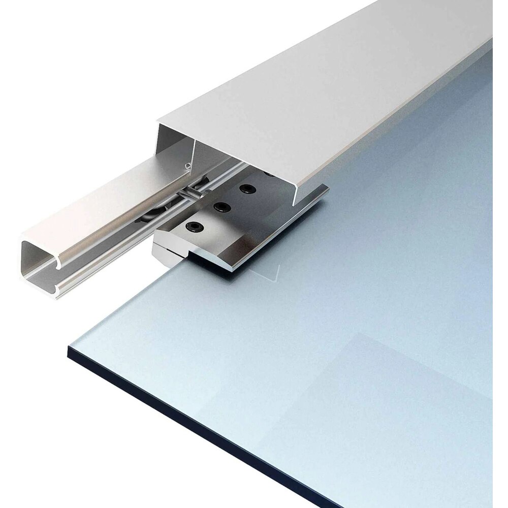 Sistem culisare usa interior RS120, aluminiu, 180 cm, gri