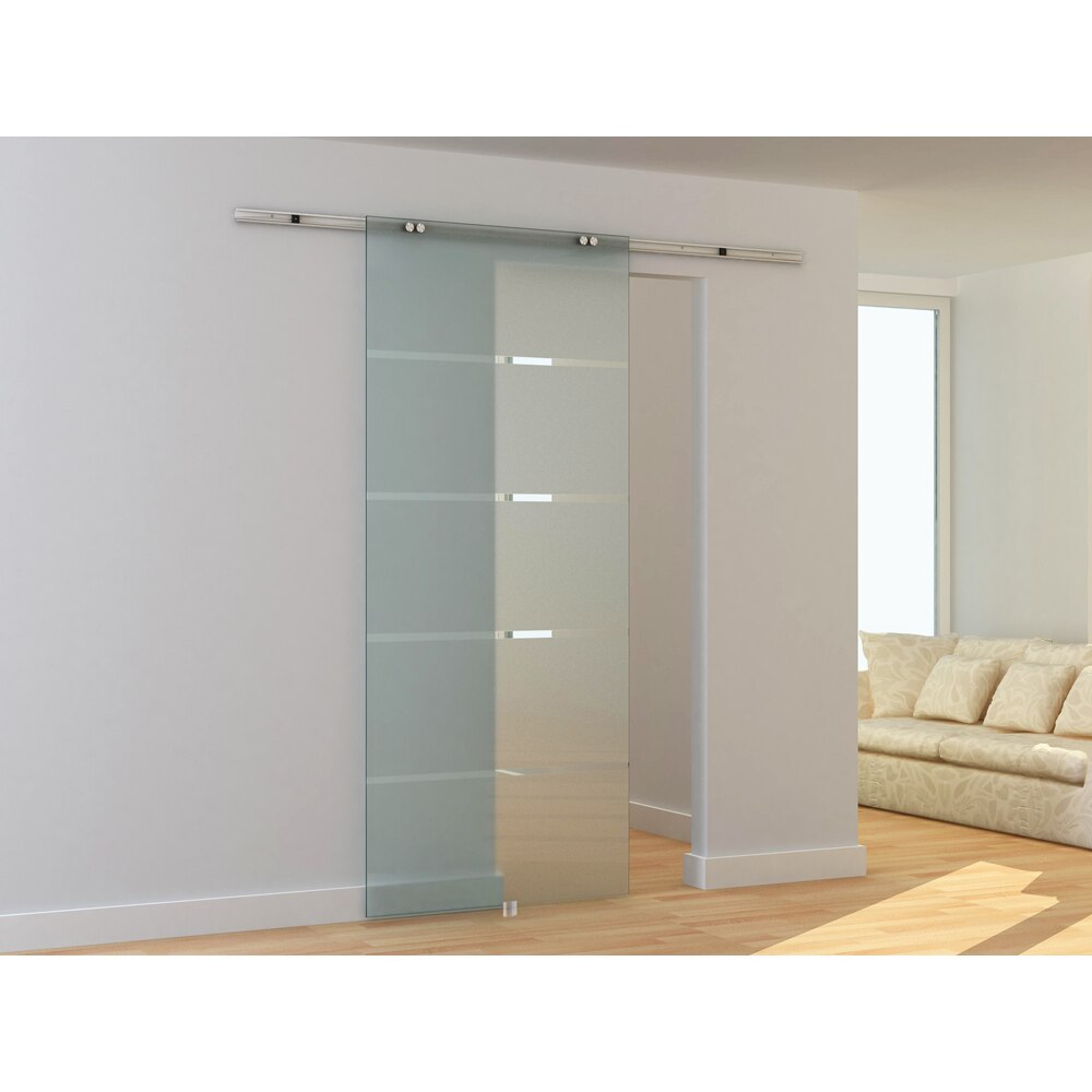 Sistem culisare usa interior TS120, aluminiu, 180 cm, gri