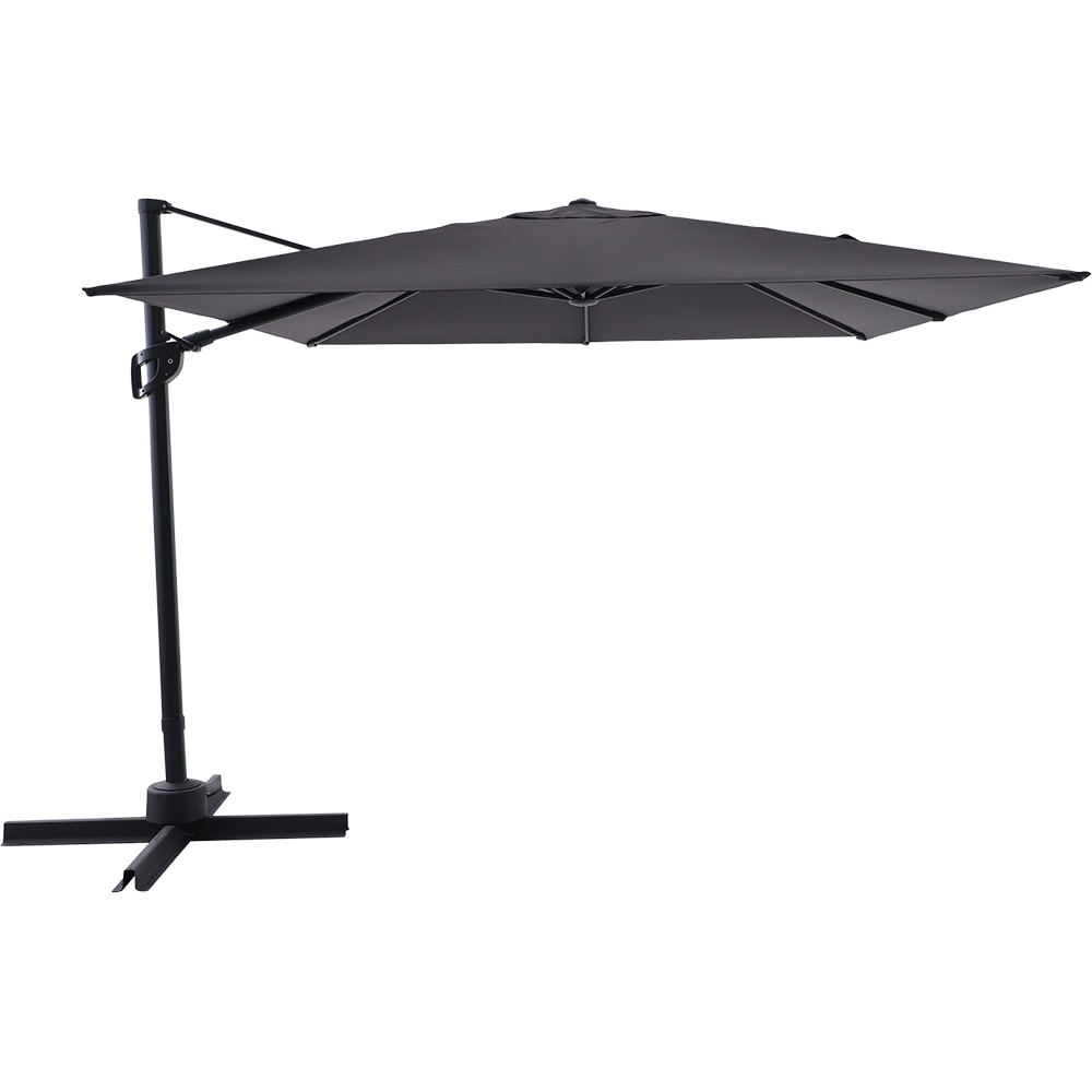 Umbrela de exterior GOODHOME Corby, 3 x 3m, negru