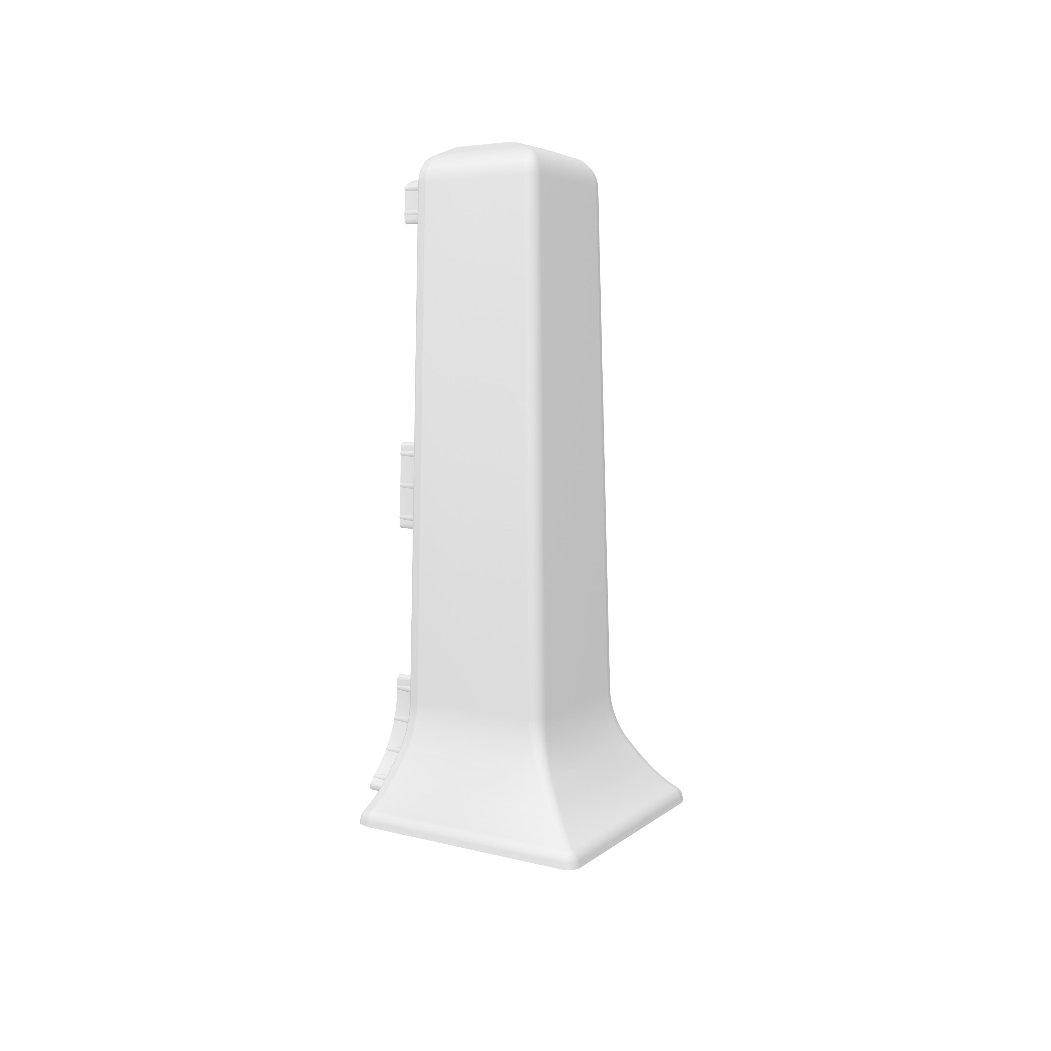 Coltar exterior VILO Linela 401, alb, PVC, 2 buc/set