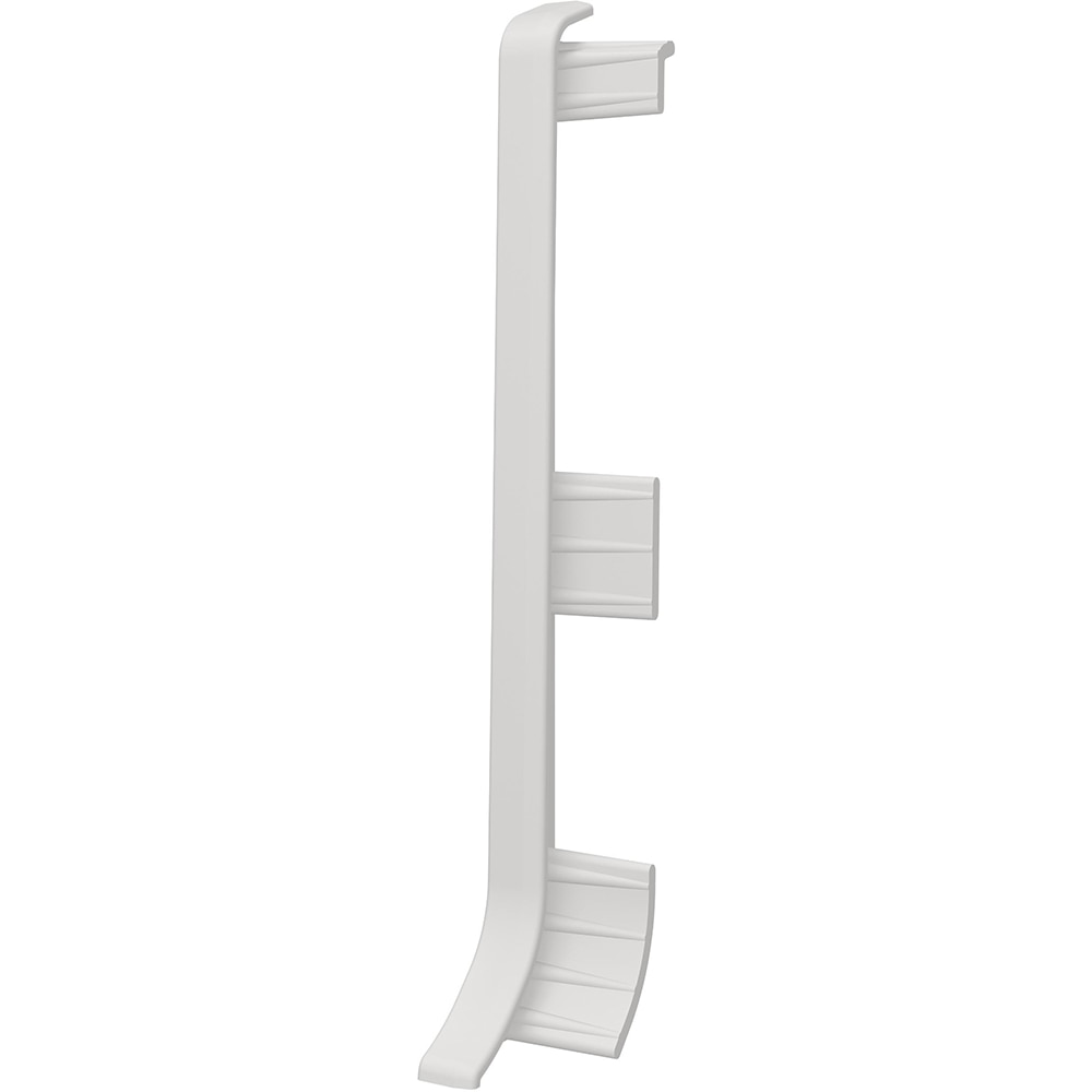 Terminatie stanga-dreapta VILO Linela 413, PVC, 8 cm, 2 bucati, gri deschis