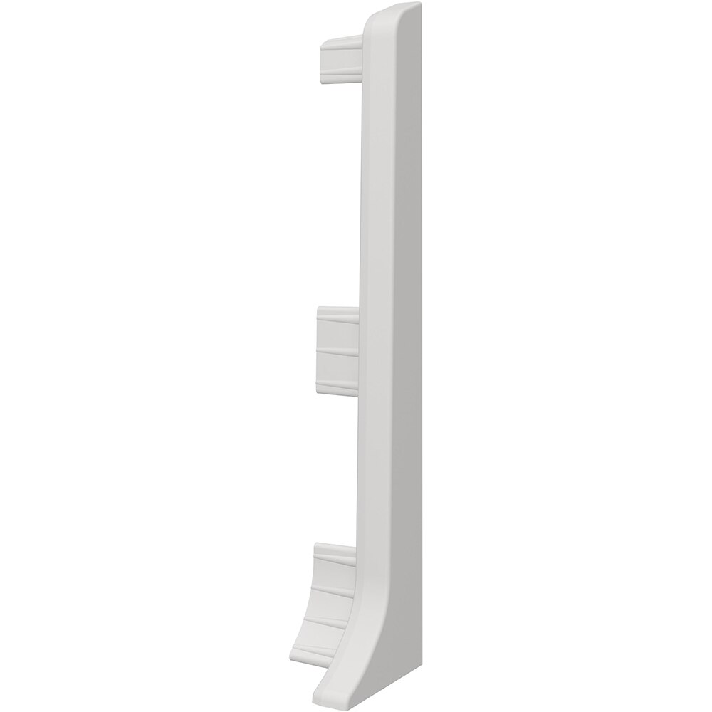 Terminatie stanga-dreapta VILO Linela 413, PVC, 8 cm, 2 bucati, gri deschis