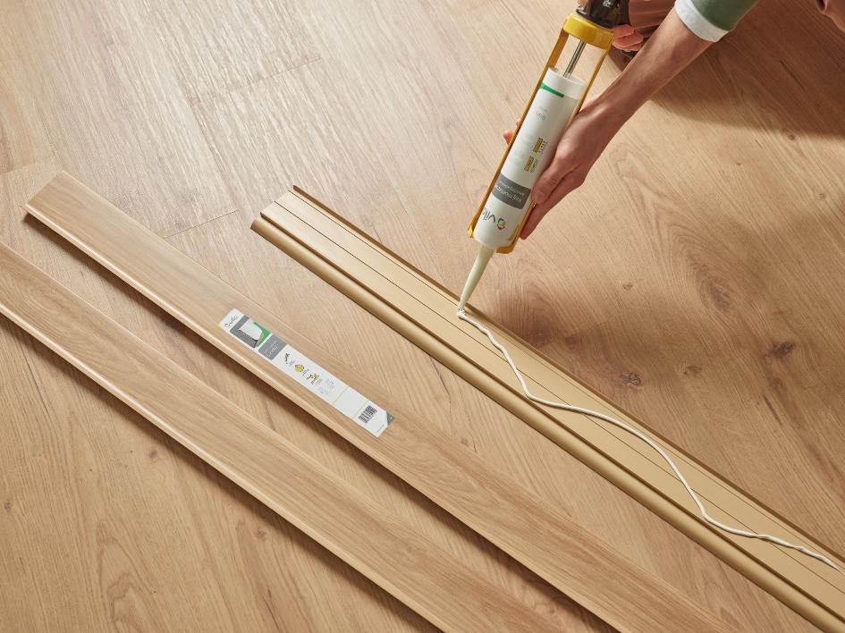 Plinta VILO Linela 406, Stejar Canberra, PVC, 2000 x 16 x 80 mm