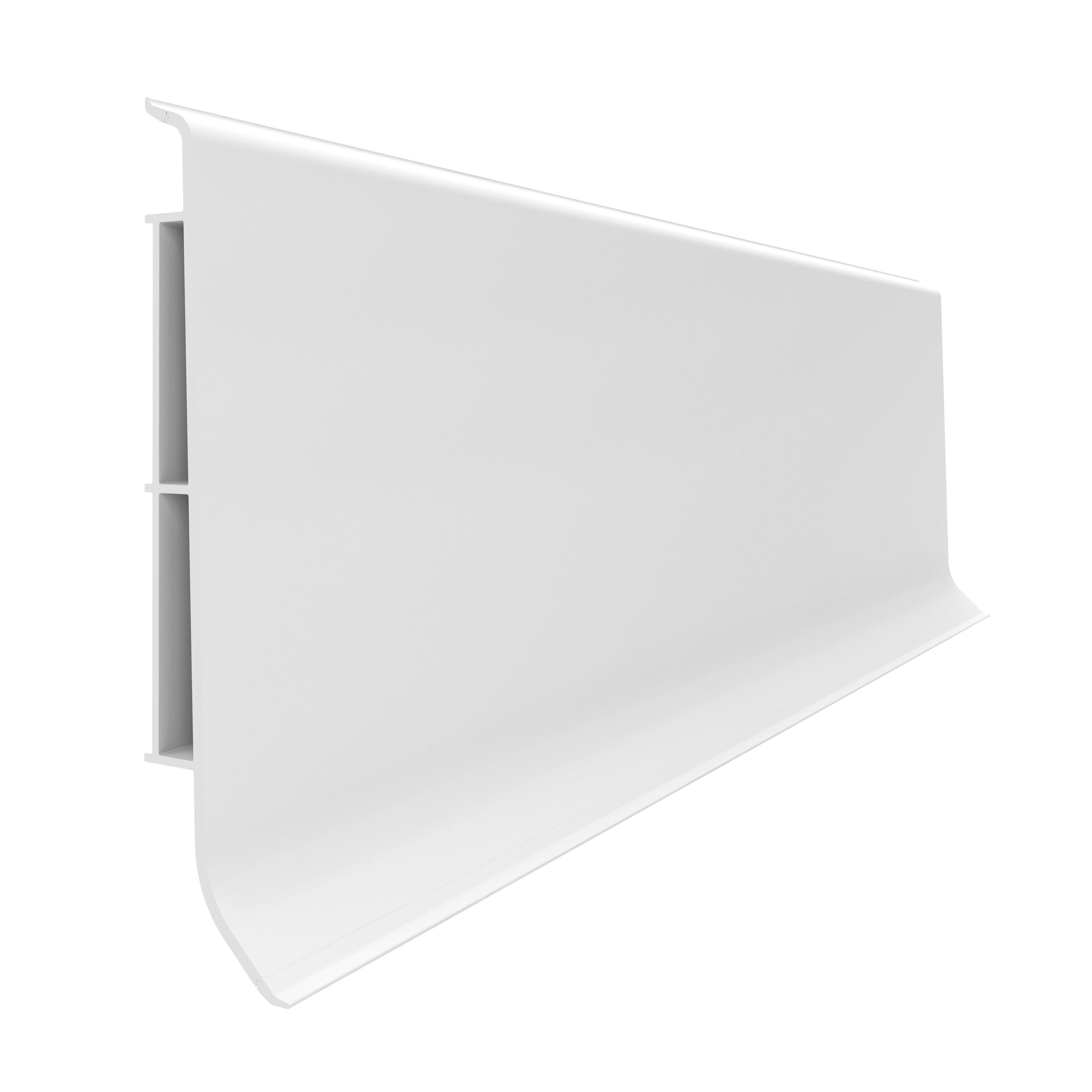 Plinta VILO Linela 401, alb, PVC, 2 m