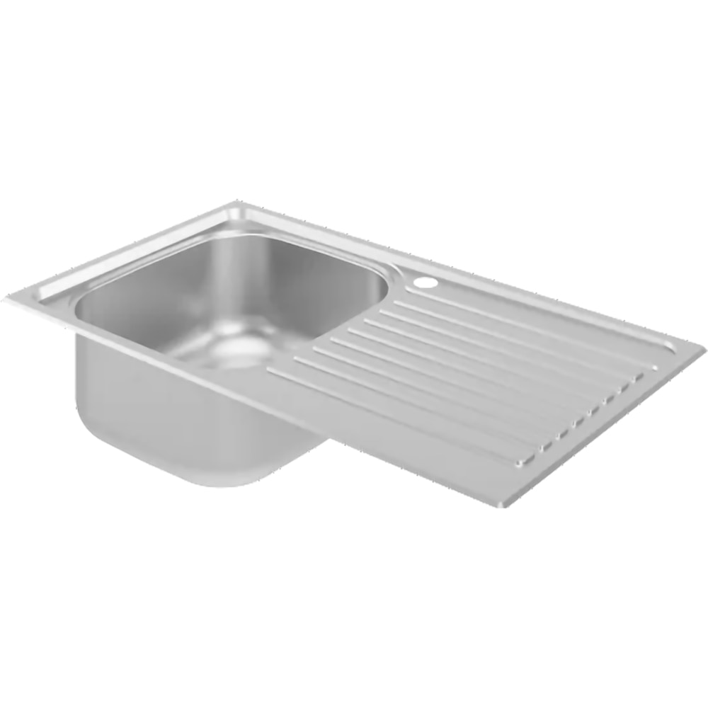 Chiuveta bucatarie Jabiri, 1 cuva, picurator reversibil, 86 x 50 cm, inox