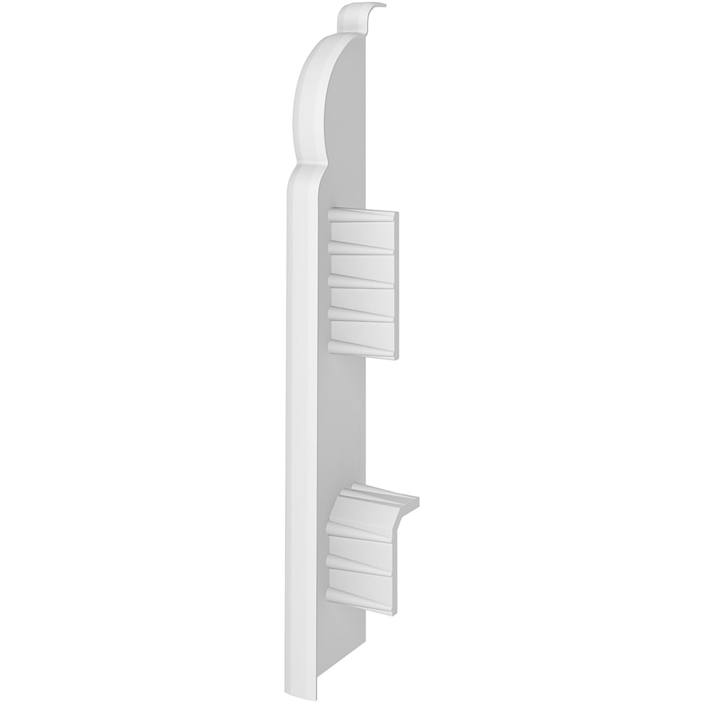 Terminatie stanga-dreapta VOX ESP301, PVC, 2 bucati, alb