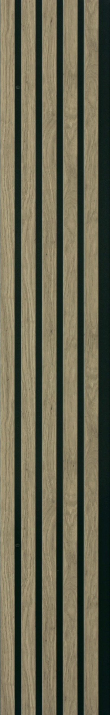 Panou riflaj decorativ, 260 x 30 cm, stejar, suprafata acoperire 1.56 mp, MDF
