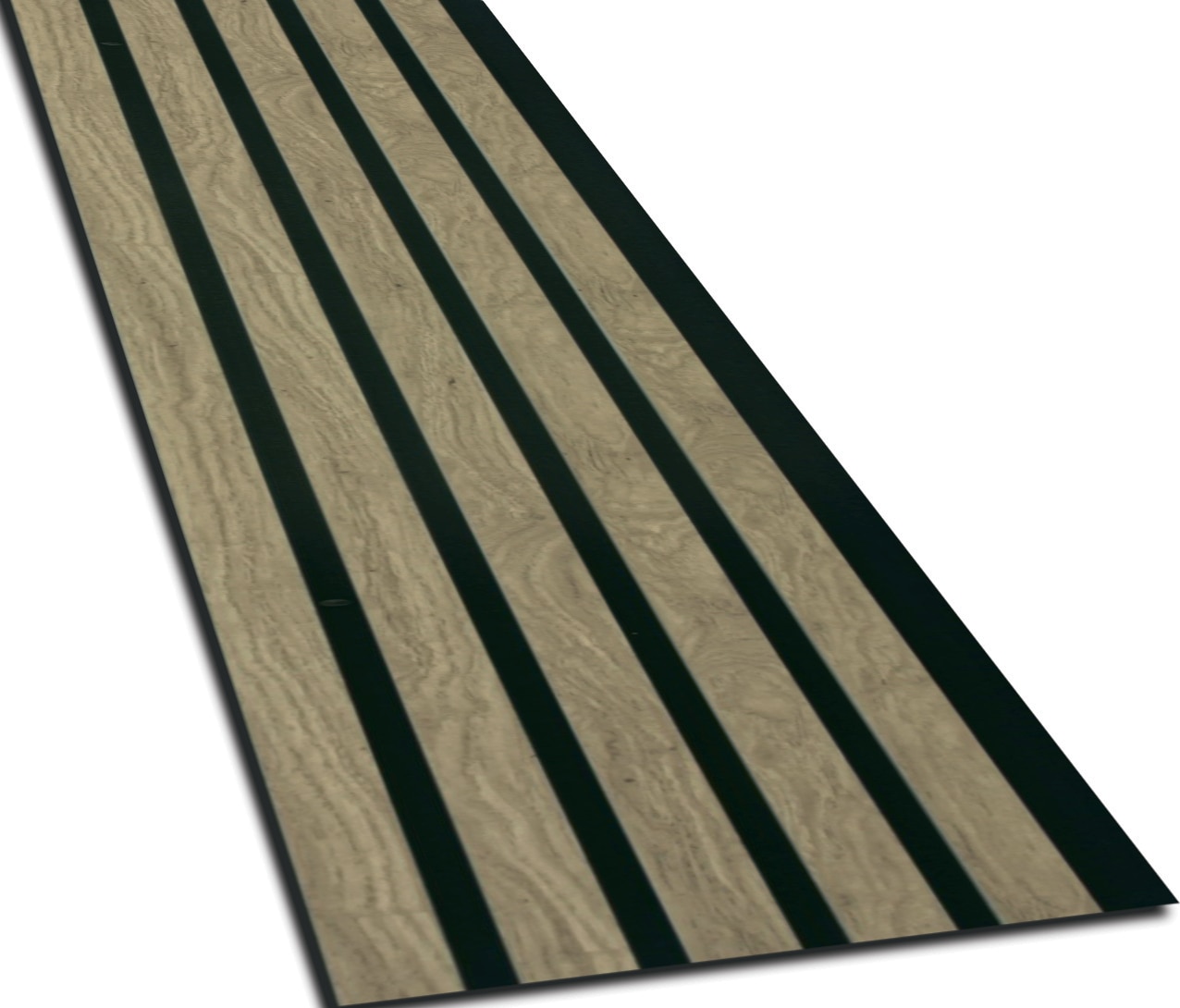 Panou riflaj decorativ, 260 x 30 cm, stejar, suprafata acoperire 1.56 mp, MDF