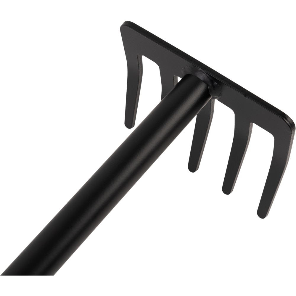 Mini grebla FORGE STEEL, otel, rosu-negru