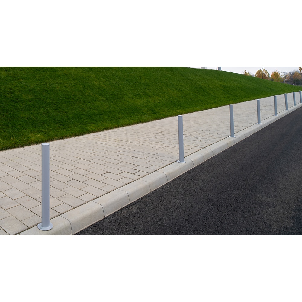 Bordura rotunjita PETRA PAVAJE, beton, 50 x 20 x 25 cm, gri