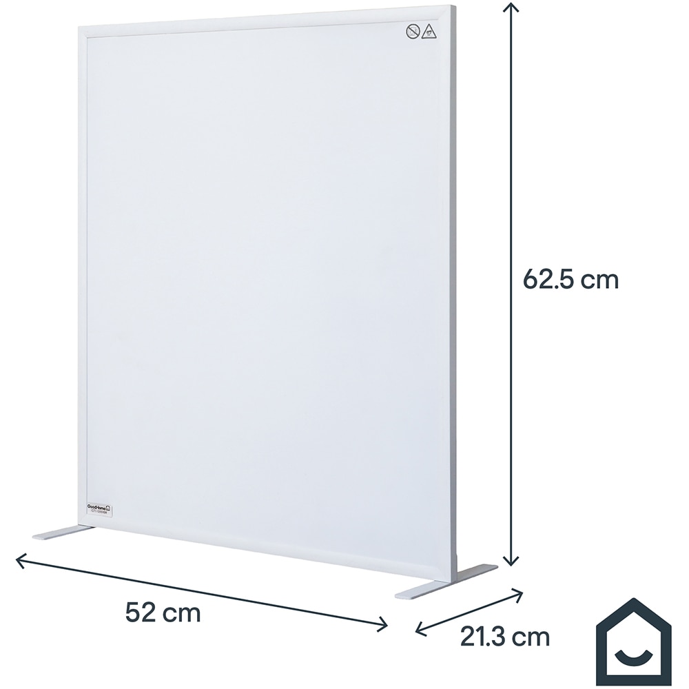 Panou radiant infrarosu GOODHOME, 300W, alb