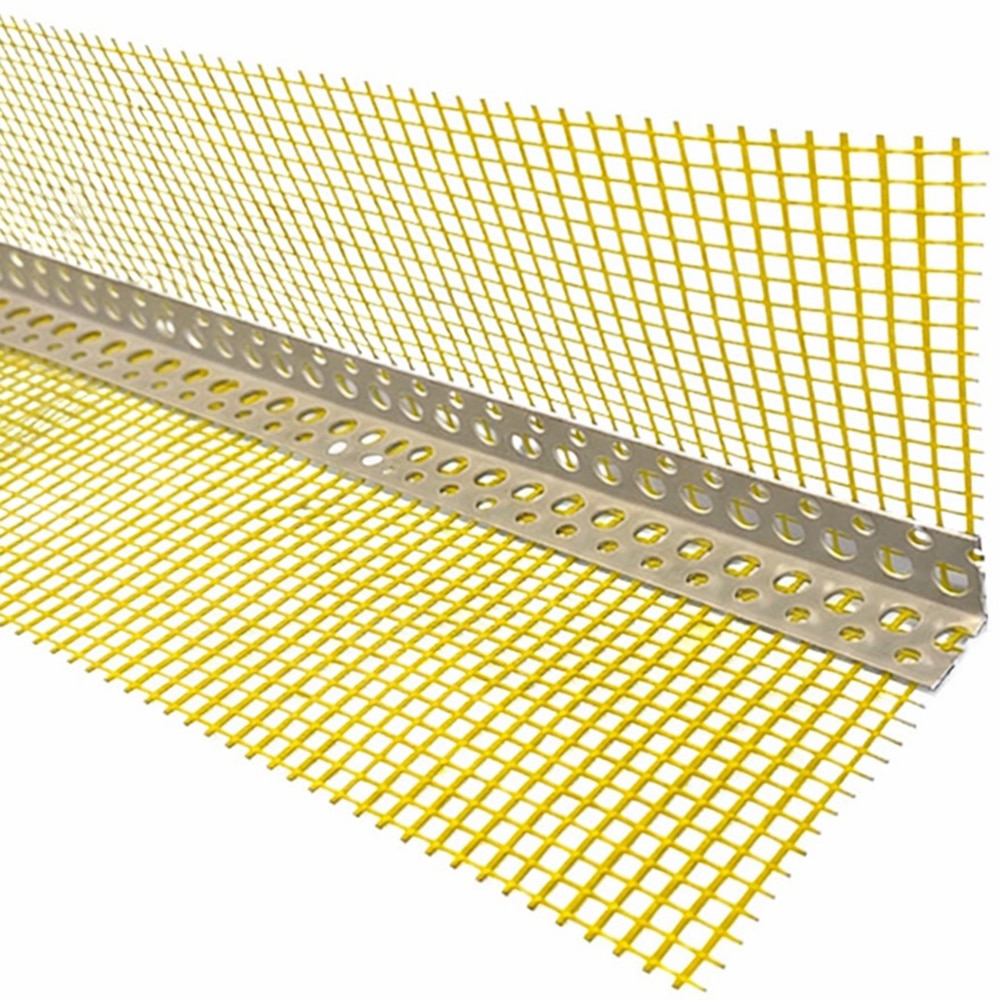 Profil colt cu plasa, 10 x 10 x 300 cm