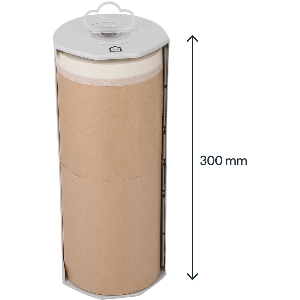 Dispenser banda adeziva pentru protectie podele GOODHOME, 30 cm, bej