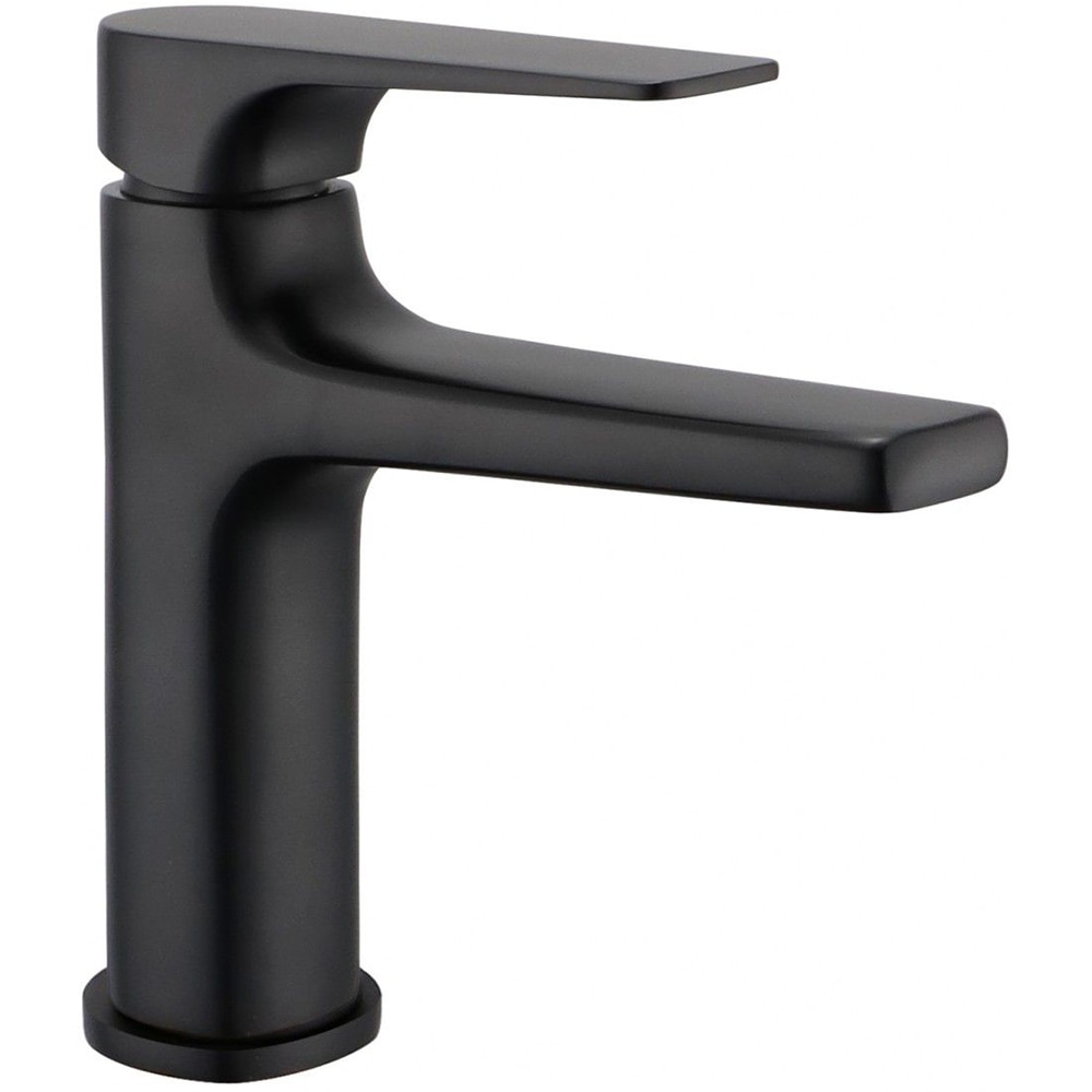 Baterie lavoar CASABLANCA Plato PLT2, ventil click-clack, alama sanitara, negru