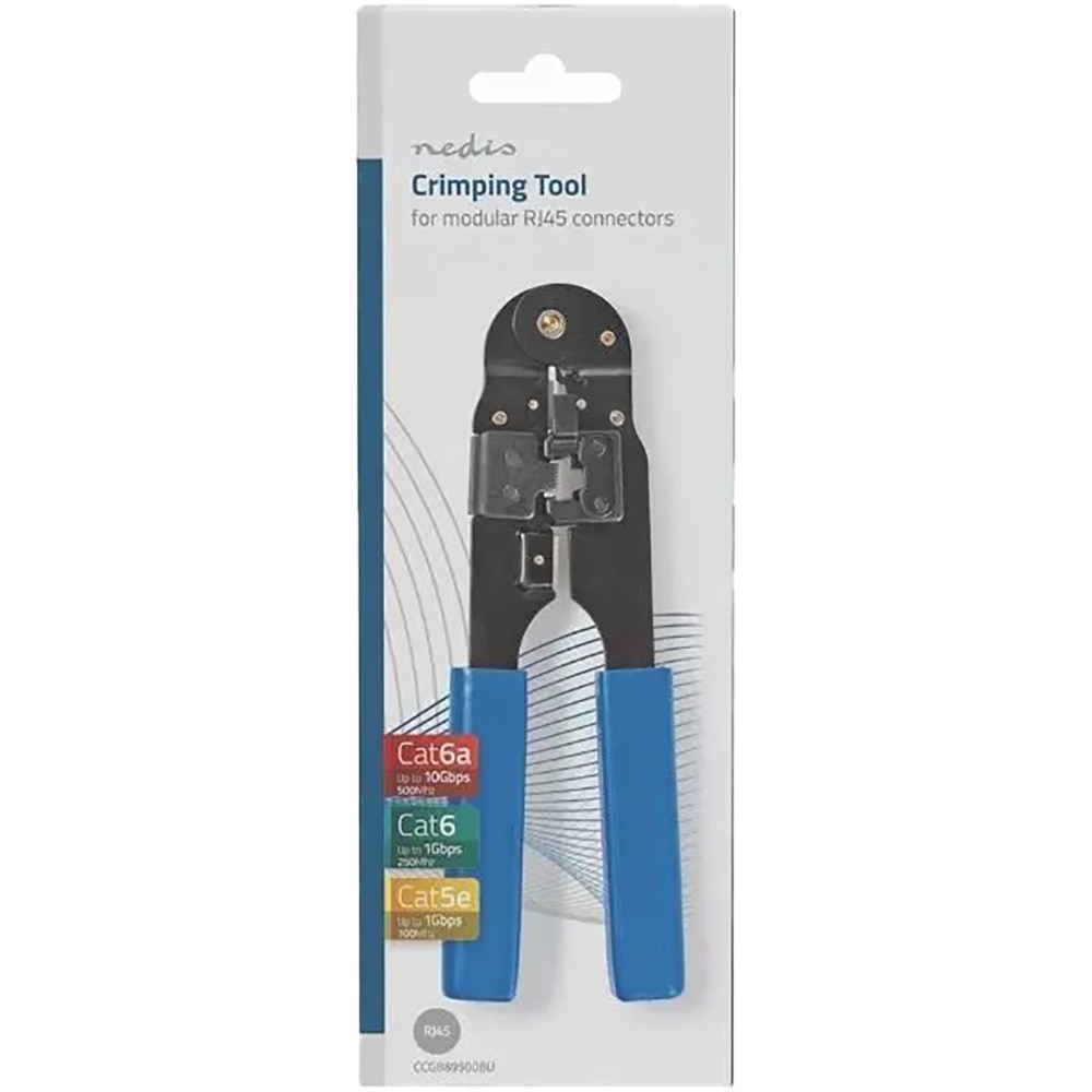 Cleste sertizare NEDIS, RJ45, albastru