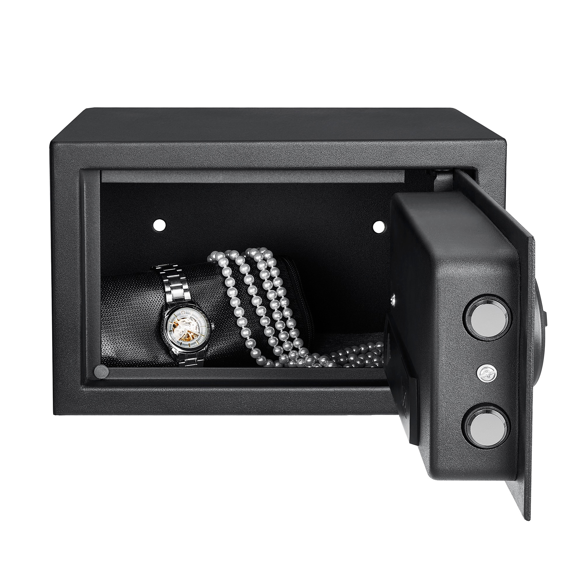 Seif mobila UnicSpot 20SCE, inchidere electronica, 200 x 310 x 200mm, negru