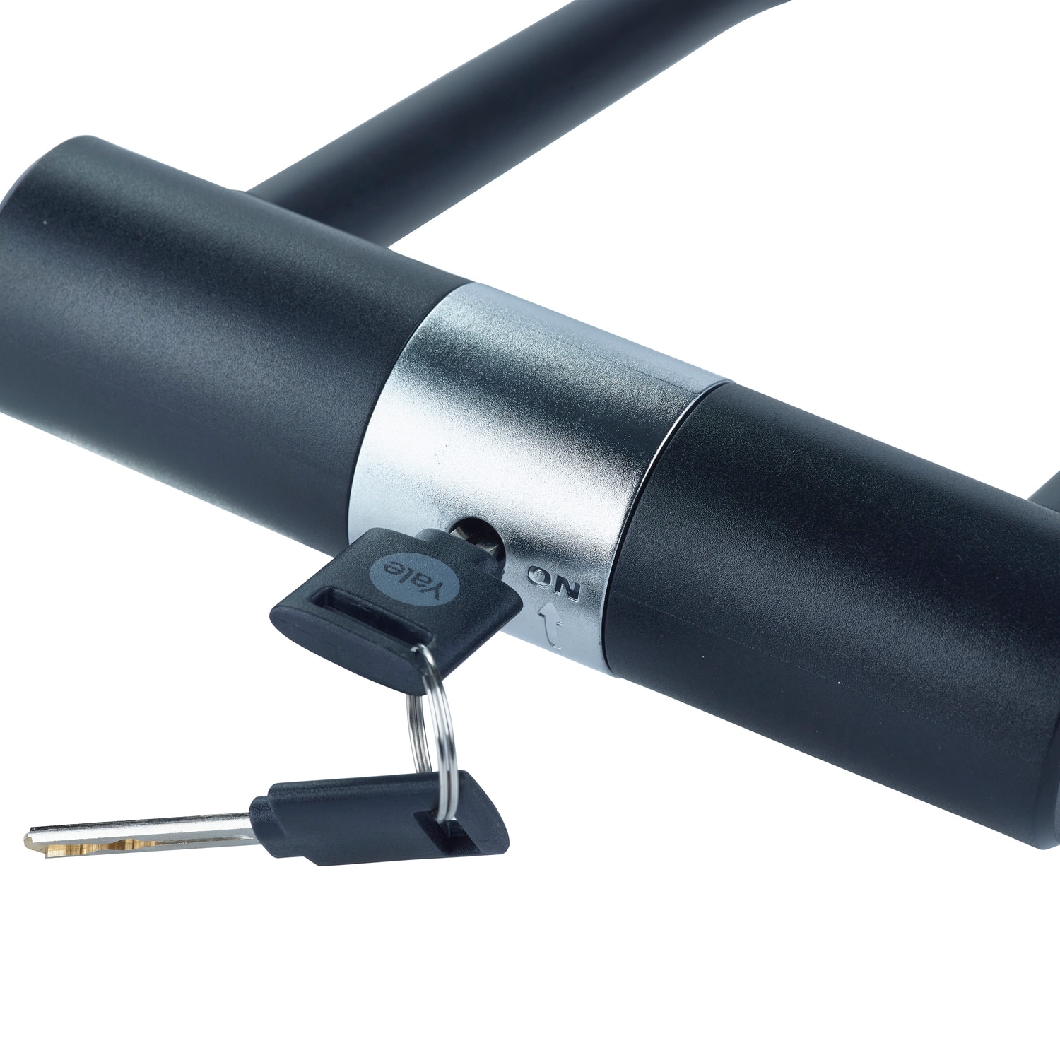 Antifurt bicicleta tip U YALE, 250 x 158 mm, 2 chei, negru