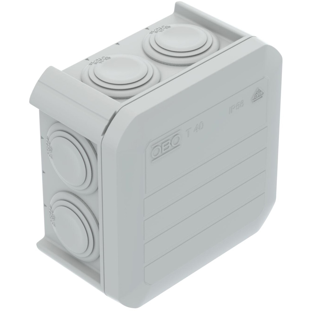 Doza derivatie OBO, aparent, IP56, 90 x 90 x 52mm