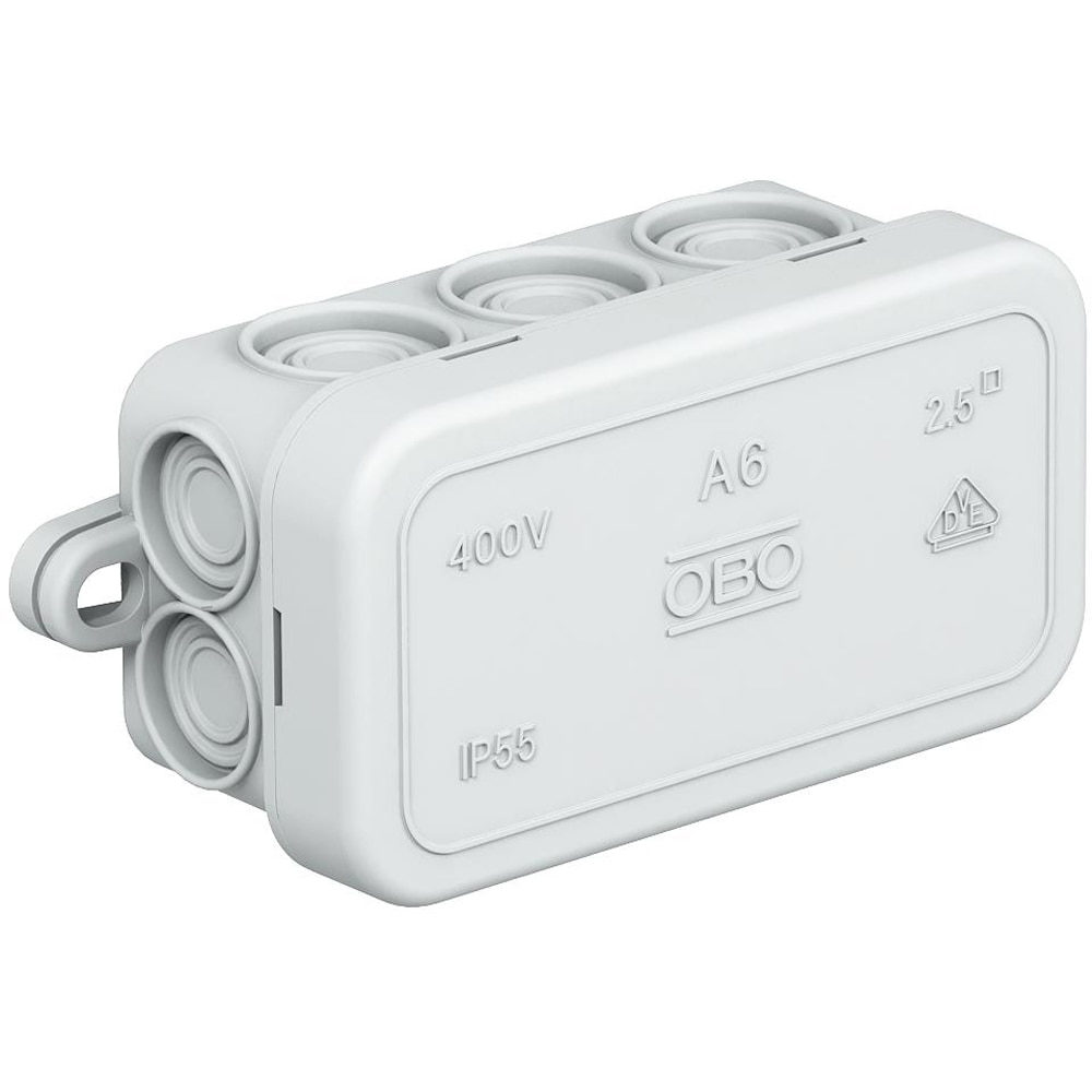 Doza derivatie OBO, aparent, IP55, 80 x 43 x 34mm