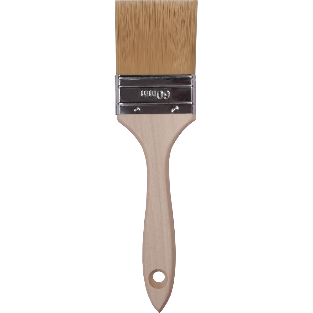 Pensula GOODHOME Bascin, maner din lemn, 60 mm, maro