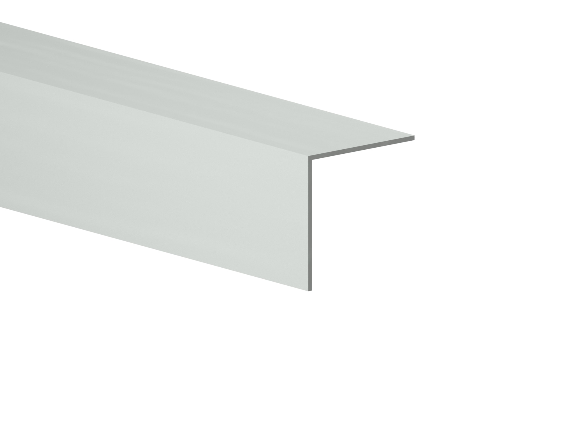 CORNIER PVC ALB 20X20MM 2M