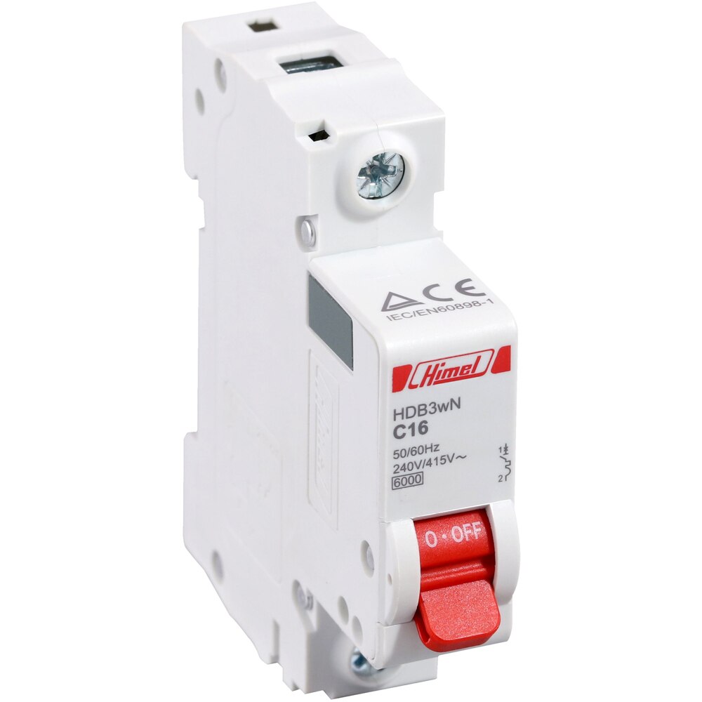 Siguranta automata HIMEL, 1P, 16A, curba C, 4.5kA