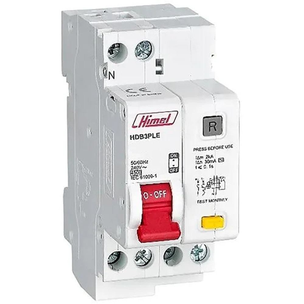 Siguranta automata HIMEL, 1P + N, 25A, curba C, 4.5kA