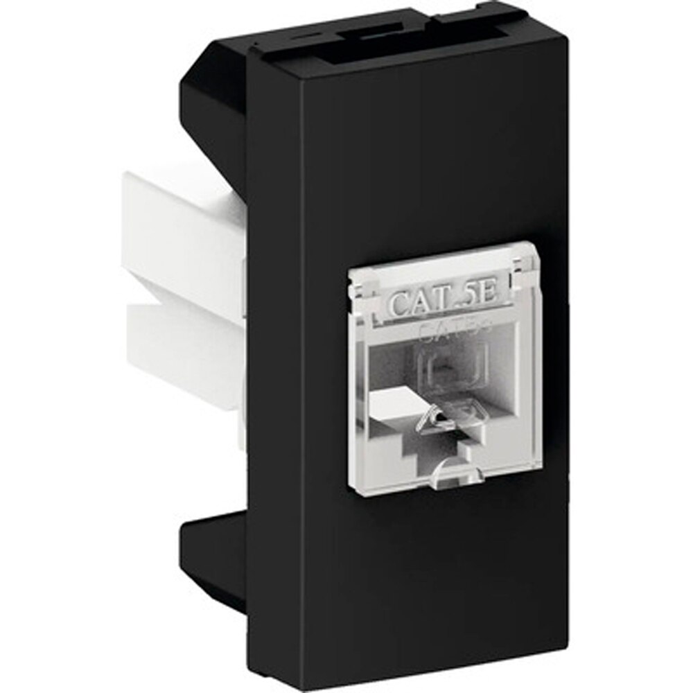 Priza USB HIMEL, interior, IP20, 1 modul, negru