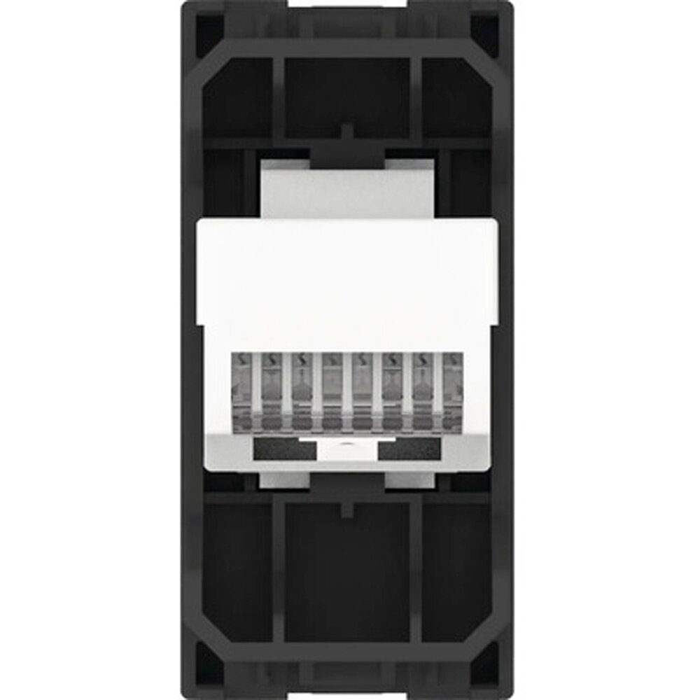 Priza USB HIMEL, interior, IP20, 1 modul, negru