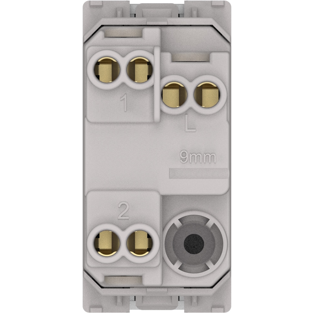 Intrerupator cap-scara HIMEL, incastrat, 16A, 1 modul, alb