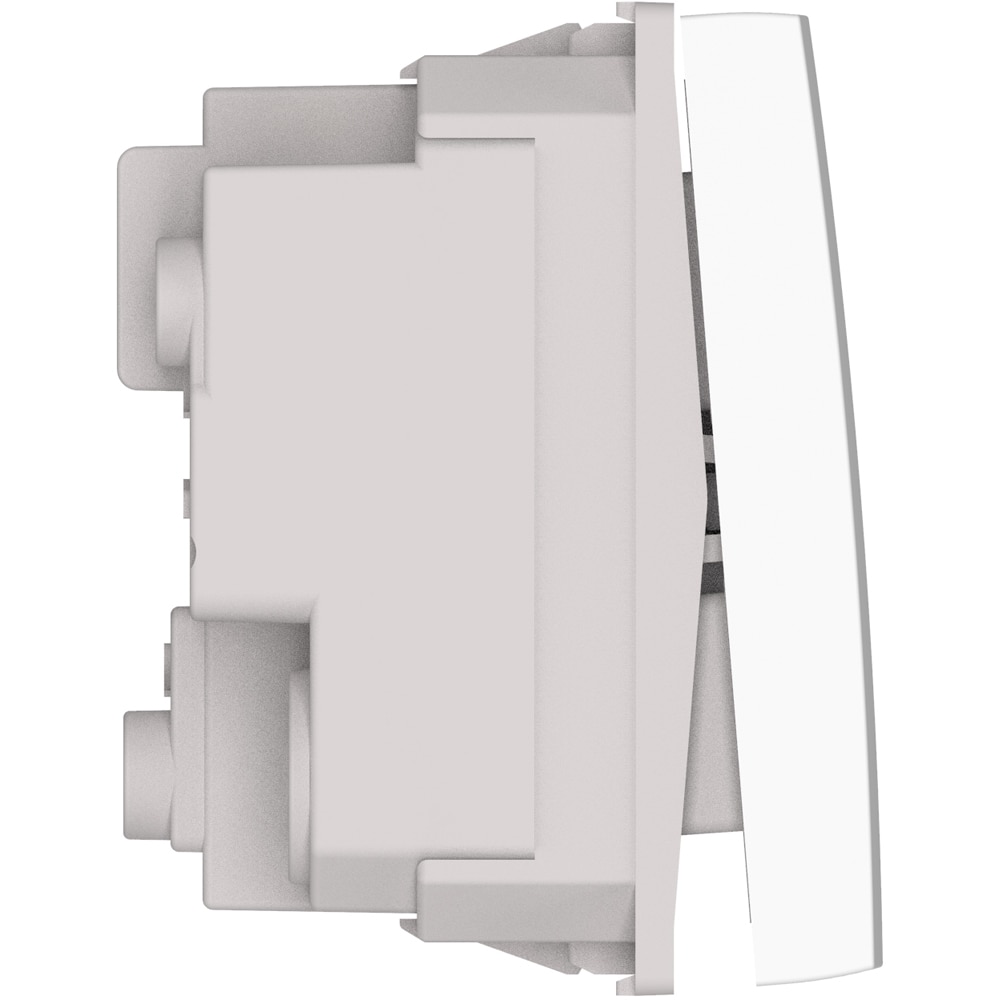 Intrerupator cap-scara HIMEL, incastrat, 16A, 1 modul, alb