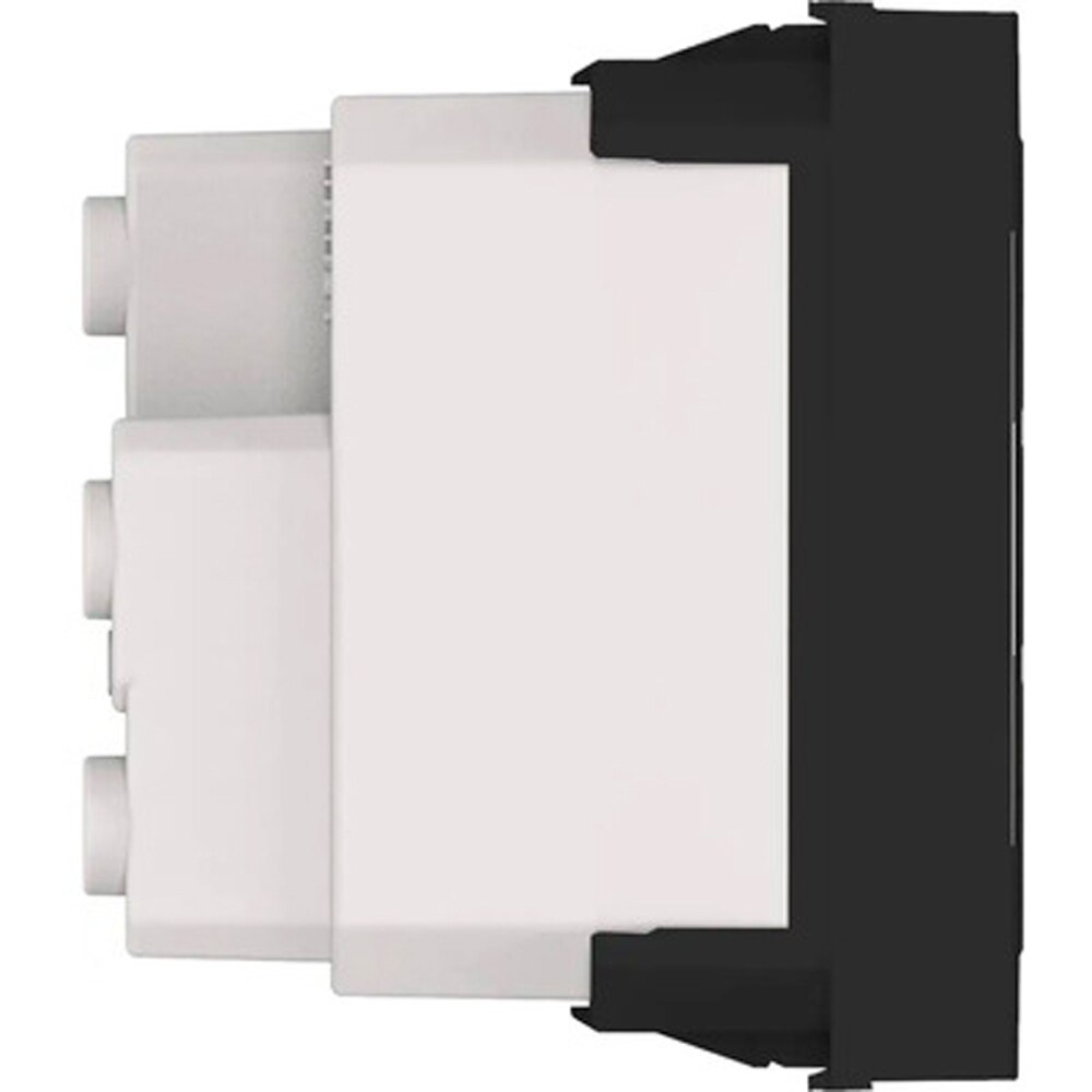 Priza HIMEL, interior, IP20, 16A, 1 modul, negru