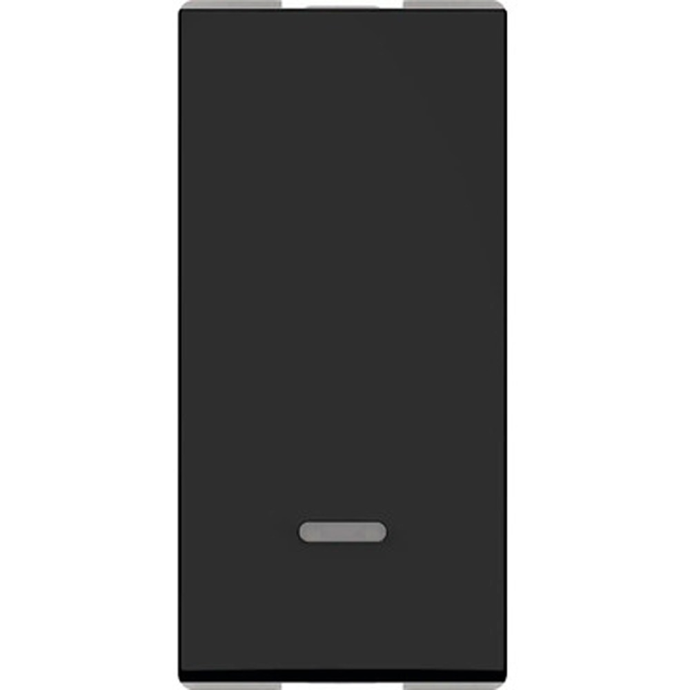 Intrerupator HIMEL, incastrat, 16A, 1 modul, negru