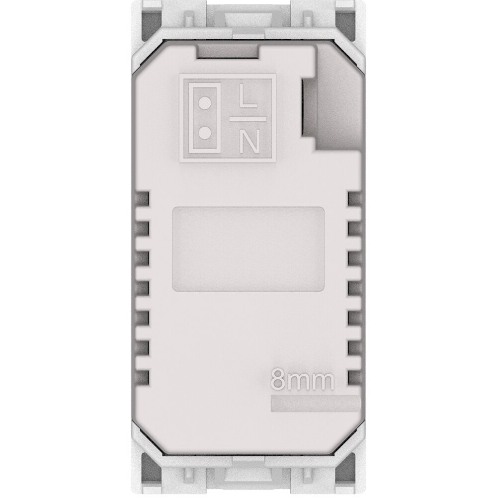 Priza USB HIMEL, interior, IP20, 1 modul, negru